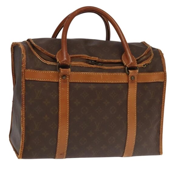 LOUIS VUITTON Monogram Sac Shan 40 Pet Carry Vintage - Picture 1 of 16